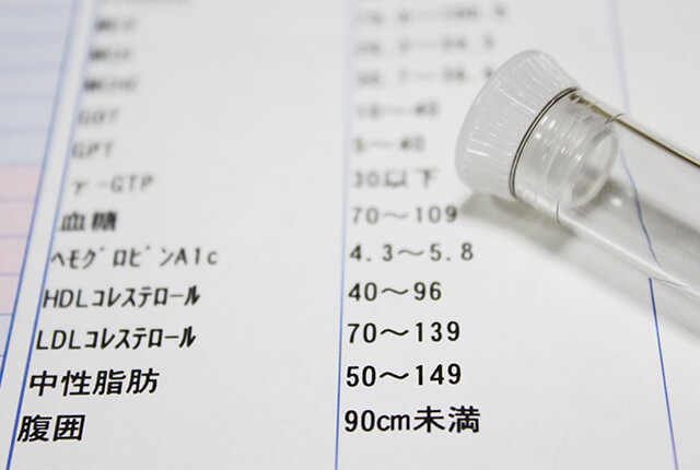 健康診断結果用紙